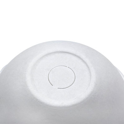 Round Tea Cup Cover Eco Biodegradable Paper Pulp Sugarcane Paper Boba Tea Cups 12oz16oz Dome Lids